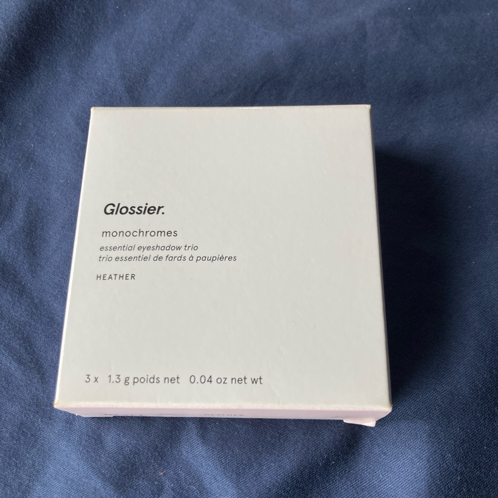 Glossier Monochromes Essential Eyeshadow Trio NWT/NIB